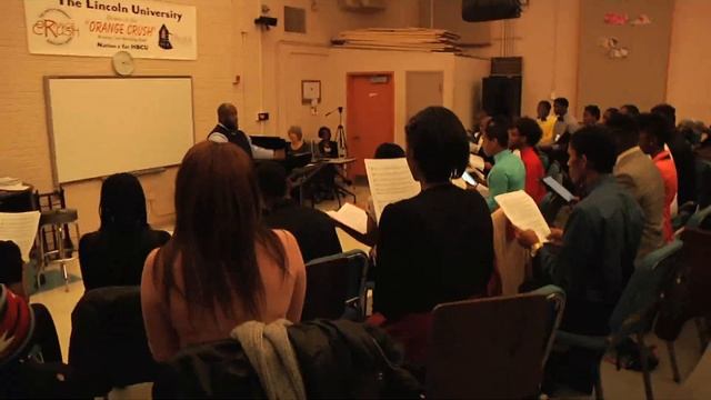 Lincoln University Concert Choir - in rehearsal смотреть онлайн