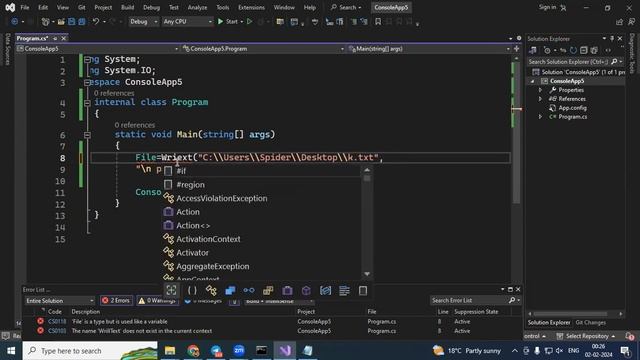 C-SHARP FILE handling and dotnet desktop windows application смотреть онлайн