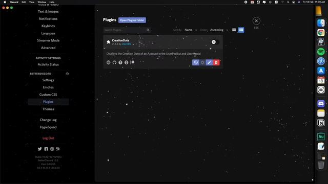 Show Account Creation Date on Discord Using BetterDiscord смотреть онлайн