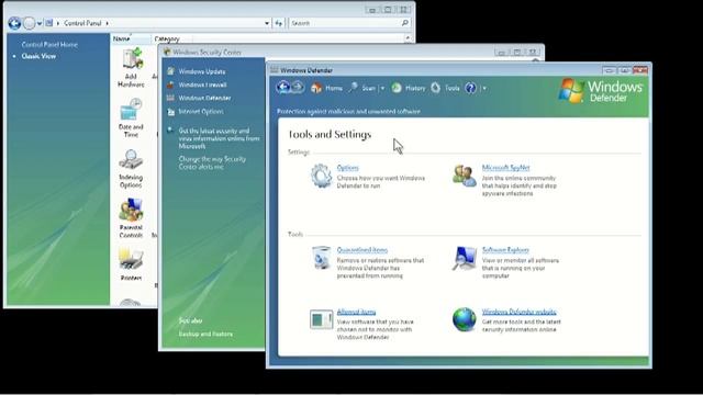 Turn off automatic scans in Windows Vista Defender смотреть онлайн