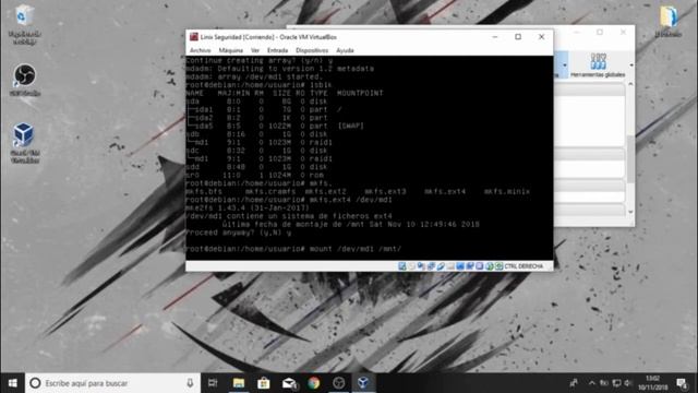 Creación de raid 1 en Windows y Linux смотреть онлайн