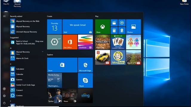 Uninstall Abyssal Recovery on Windows 10 Creators Update смотреть онлайн