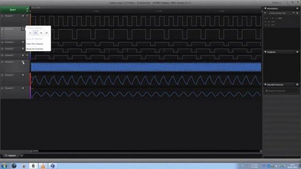 Saleae Logic 8 easy to use
