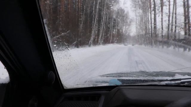 Москвич Святогор (Moskvich Svyatogor) зимняя поездка. смотреть онлайн