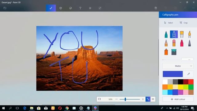 How to EDIT photos in paint 3D for windows 10 on PC смотреть онлайн