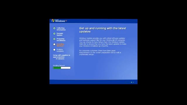 Windows XP in VirtualBox смотреть онлайн