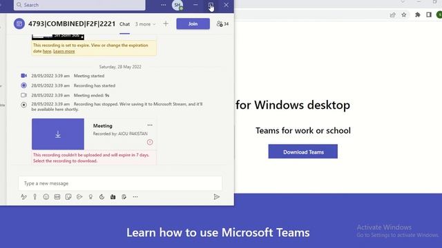 AIOU | B.Ed workshop | Spring 2022 | Microsoft team | how to download? | Saima Hamid смотреть онлайн