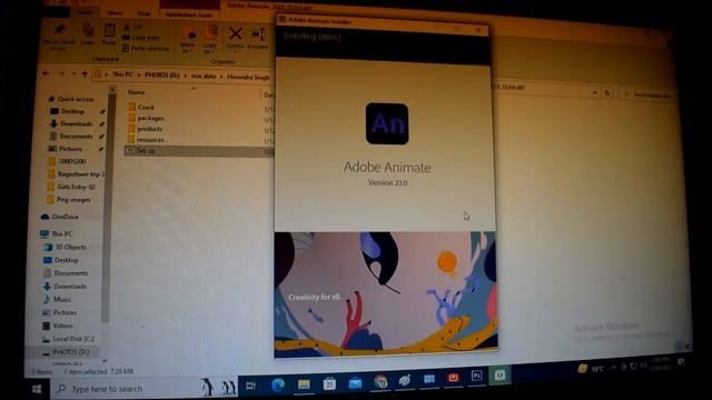 Adobe Animate 2023 Installing. смотреть онлайн