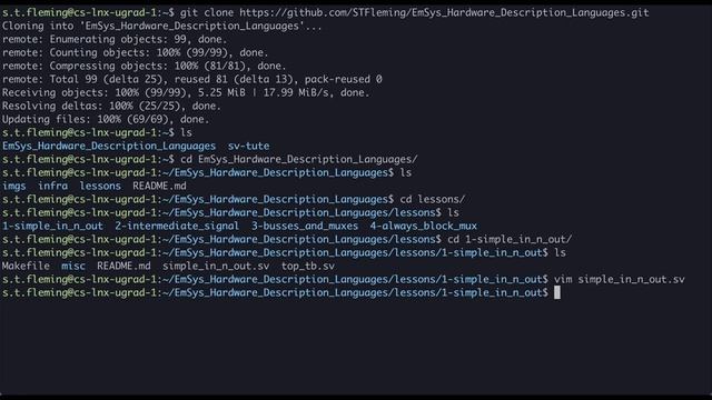 EmSys: Testing your Verilator lab setup смотреть онлайн