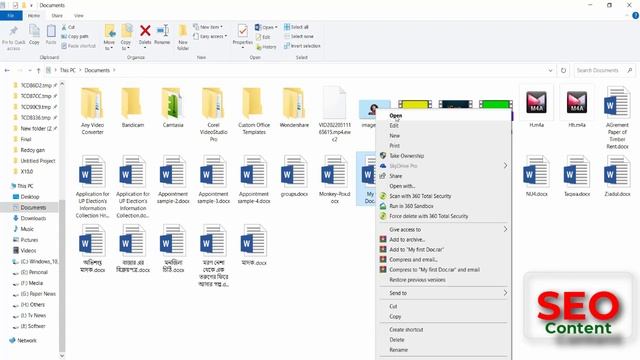 How to Open MS Word Doc file, re-edit and save। Very simple and easy for Beginner Students смотреть онлайн