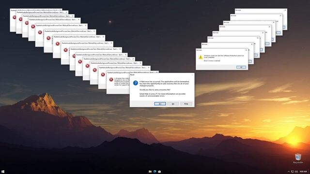 Windows 10 Crazy Error (10074 SOUNDS) смотреть онлайн