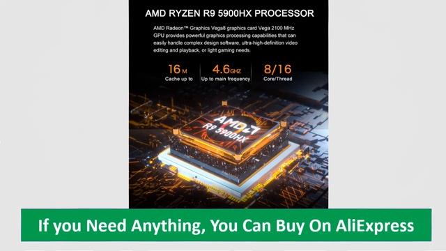 MOREFINE S500 AMD Ryzen R9 Mini PC 5900HX R7 5500U Windows11Pro Dual смотреть онлайн
