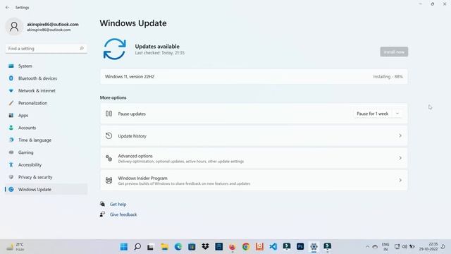 windows 11 22h2 OS build 22621 674 helios 300 i9 12th gen os upgrade смотреть онлайн