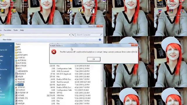 Windows 7 installation error смотреть онлайн