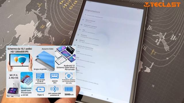 Teclast tPad P25T - Unboxing and Hands-On смотреть онлайн