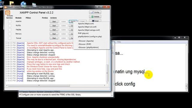 FLOTECH TUTORIAL: Conflict port # 443 Apache (Xampp other Apps) смотреть онлайн