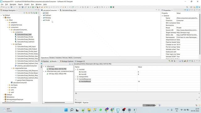 Webservices in webmethods | Consumer Web service descriptor | Web service connector смотреть онлайн