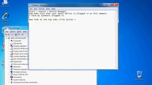 How to solve NO Sound problem on windows 7 смотреть онлайн
