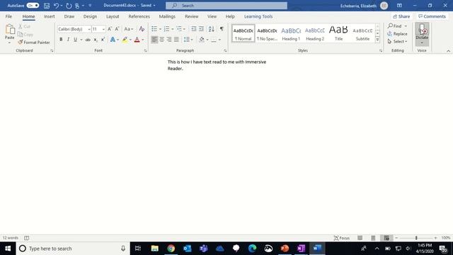 Dictation Tool tutorial in Microsoft Office 365 (Word, etc.) смотреть онлайн