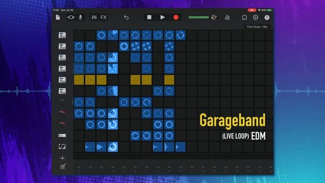 Garageband Live loops EDM Demo смотреть онлайн