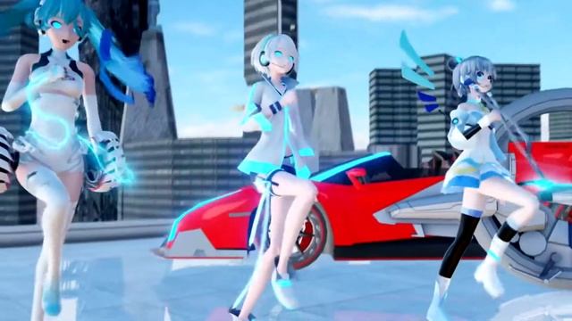 [MMD] Wave (Miku Yanke Tianyi)+ link of models смотреть онлайн