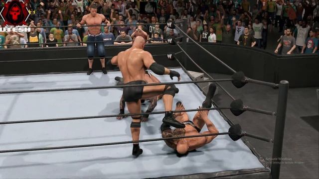 WWE 2K24 ROCK,CENA,TAKER VS LESNER,RANDY&GOLDBERG смотреть онлайн