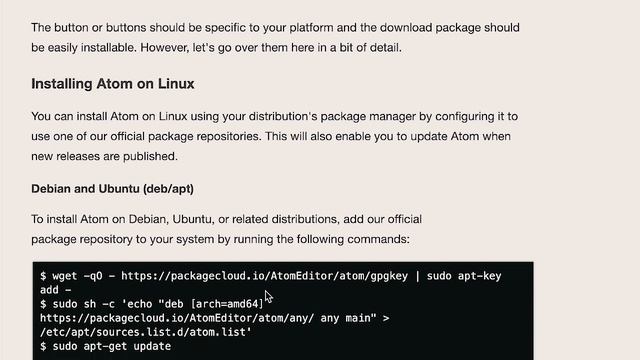 How to download ATOM Text editor | Mac/ Windows /Linux | CS50 Web Programming Practice смотреть онлайн