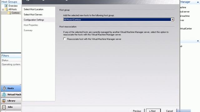 10215 Demo 16 Add Hosts to VMM.avi смотреть онлайн