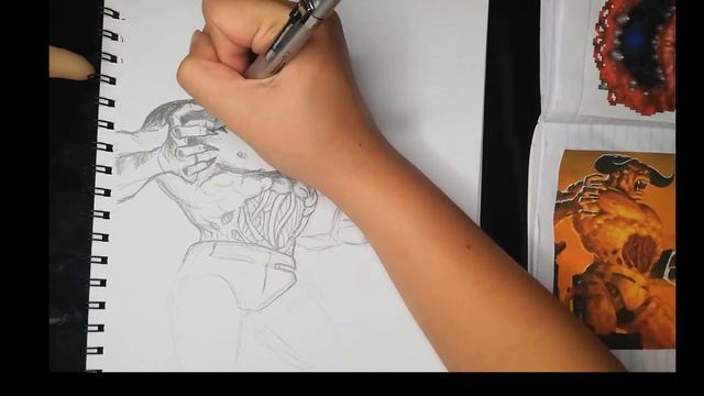 drawing a THICC cyberdemon смотреть онлайн