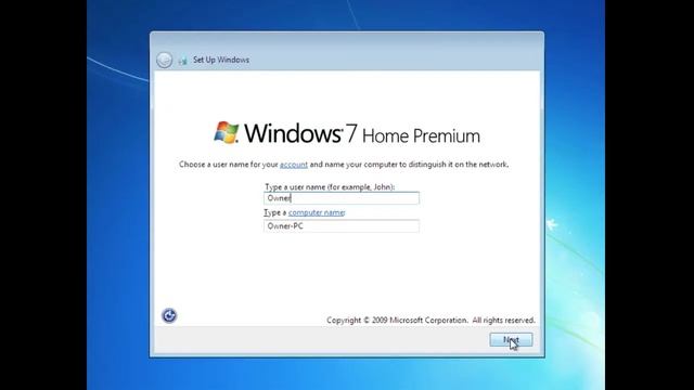 Windows 7 Installation смотреть онлайн