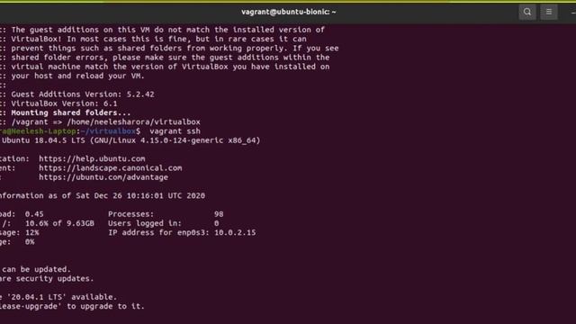Virtualization using Vagrant and Virtual Box смотреть онлайн