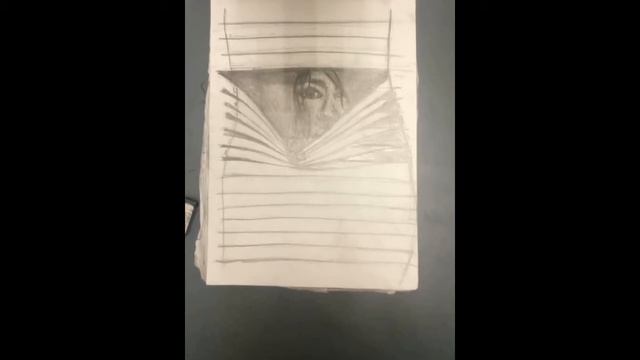 Pencil Shading of Girl Looking THrough Window | Timelapse смотреть онлайн