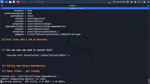Installing Veil Evasion On Kali 2022 (Hindi) смотреть онлайн