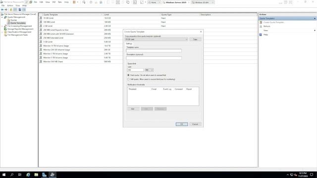 INSTALLATION FILE SERVER RESOURCES MANAGER (FSRM) (VMWARE) смотреть онлайн