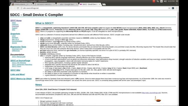 Internet of Things: 3 - Installation of SDCC (Small Device C Compiler) in UBUNTU смотреть онлайн