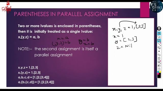 Parallel Assignment || Splat Operator || Type of Assignment || Ruby Class #12 смотреть онлайн