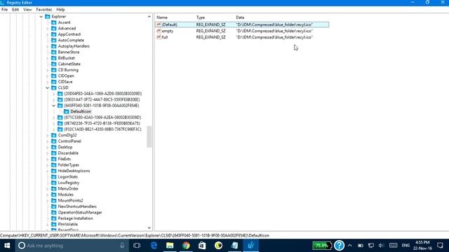 How to change Recycle bin Icon in Window смотреть онлайн