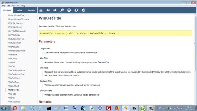 Autohotkey Get Active Window Title смотреть онлайн