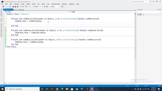 Scroll Bar Lecture2 смотреть онлайн