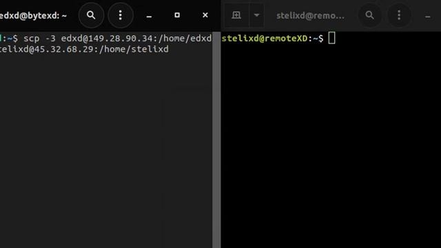 SCP Command - Copy Files Across Remote Hosts (Route) смотреть онлайн