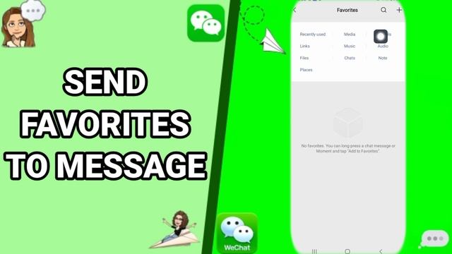 How To Send Favorites To Message On WeChat App смотреть онлайн