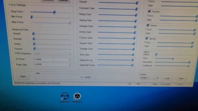 DIY servo ffb force feedback VNMWheelConfig latest version firmware test смотреть онлайн