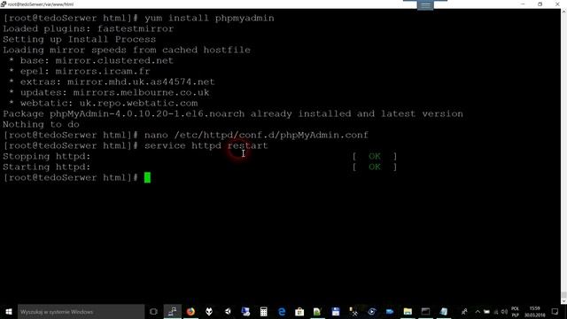 [Sieci komputerowe] Jak zainstalować PHPMYADMIN na LINUX i APACHE ? смотреть онлайн