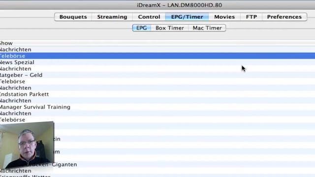Folge 4 - iDreamX (MacOS X) - FTP, Streaming, EPG/Timer смотреть онлайн