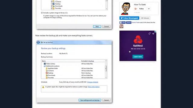How to backup your system and user file windows смотреть онлайн