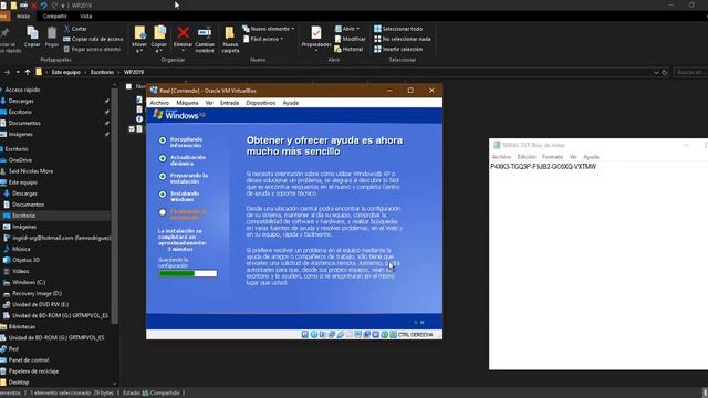 Video Holman, Instalar Windows XP SP3 en VirtualBox смотреть онлайн