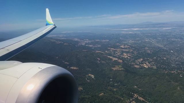 (INCREDIBLE VIEWS!) Amazing Landing | Alaska 737 MAX 9 | San Jose SJC смотреть онлайн