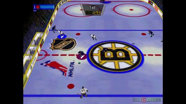 Wayne Gretzky's 3D Hockey '98 - Gameplay Nintendo 64 HD 720P смотреть онлайн