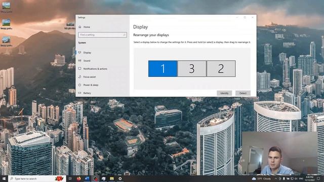 How To Extend - Span Wallpaper Across Multiple Screens Monitors | Step by Step | Windows 10 смотреть онлайн