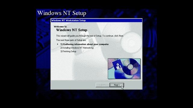 Upgrading Windows NT 4.0 to Windows 5.0 build 1671 смотреть онлайн